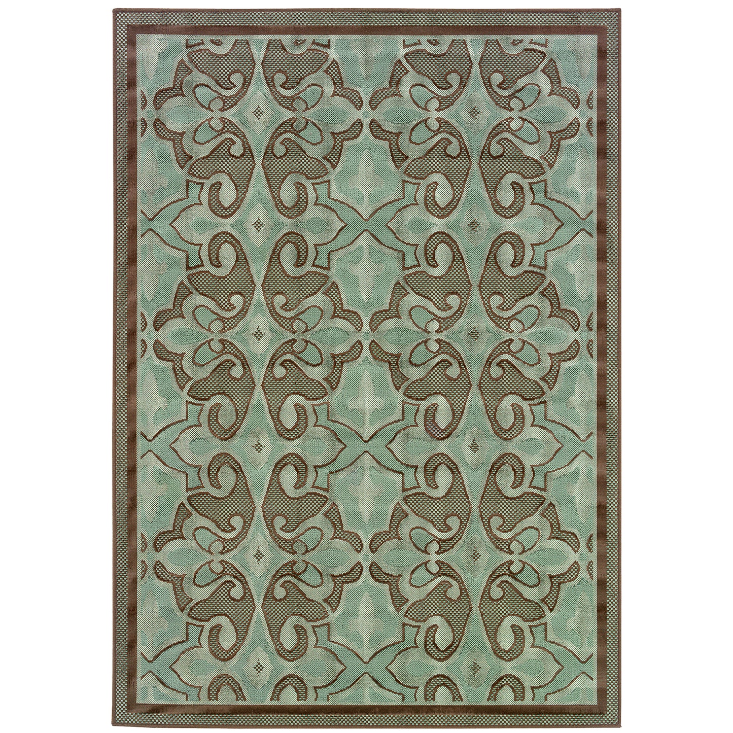 Oriental Weavers Montego  Blue Brown Casual
