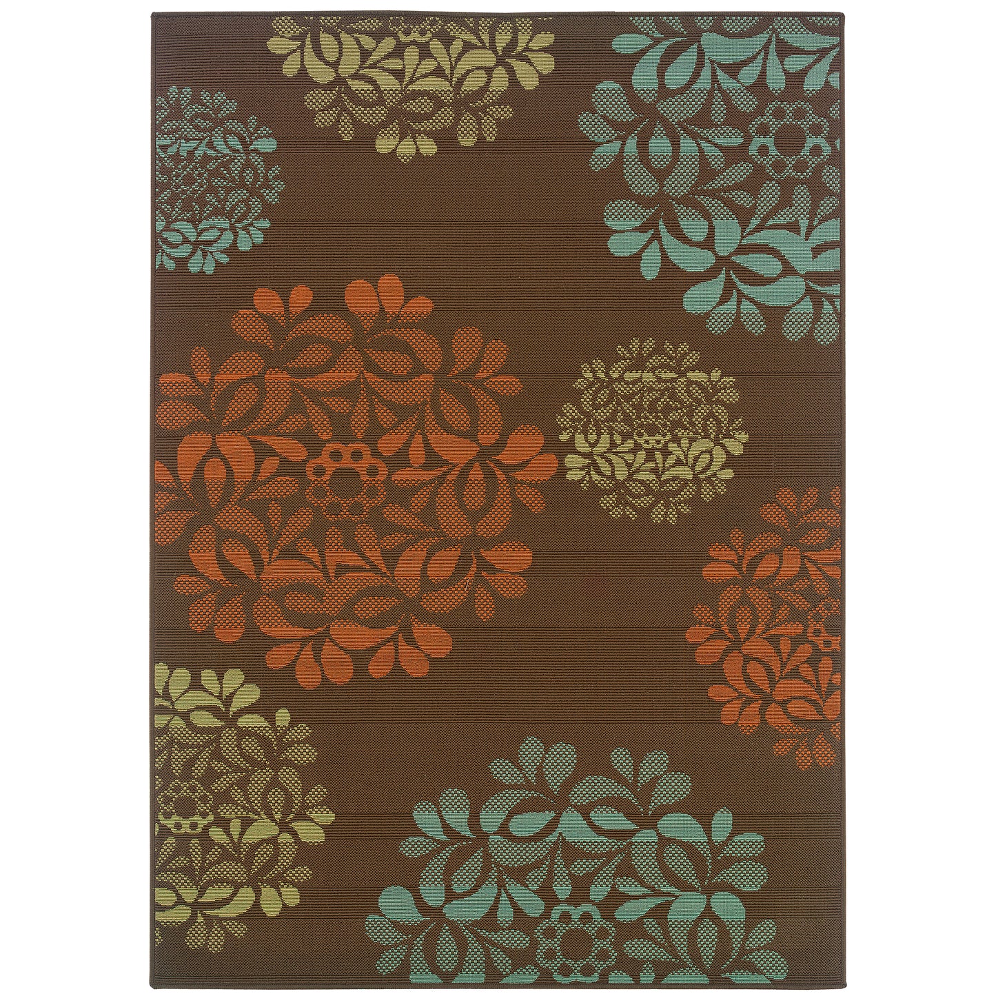 Oriental Weavers Montego  Brown Blue Transitional