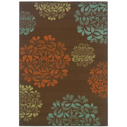 Oriental Weavers Montego  Brown Blue Transitional