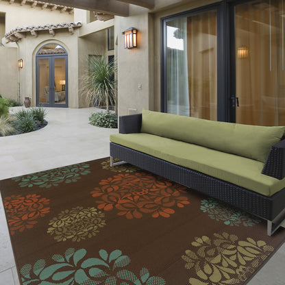 Oriental Weavers Montego  Brown Blue Transitional