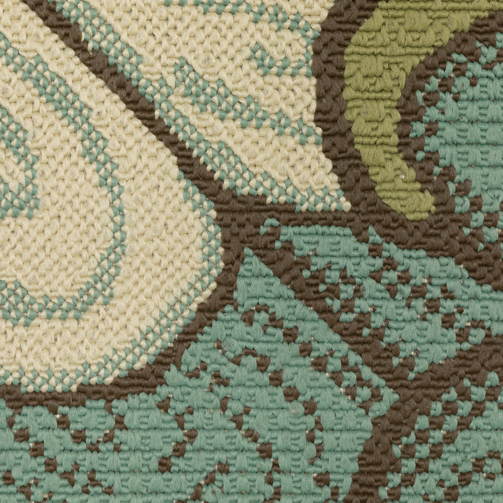 Oriental Weavers Montego  Blue Brown Modern & Contemporary