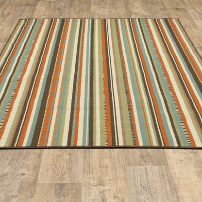 Oriental Weavers Montego  Green Blue Casual