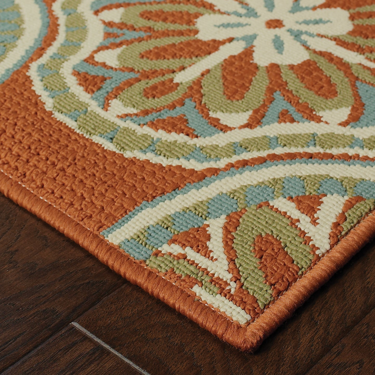 Oriental Weavers Montego  Orange Ivory Moroccan