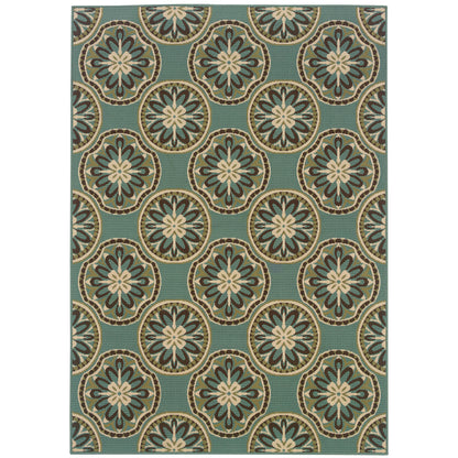 Oriental Weavers Montego  Blue Ivory Moroccan