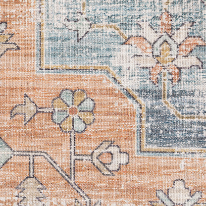 Oriental Weavers Myers Park  Orange Blue Bohemian