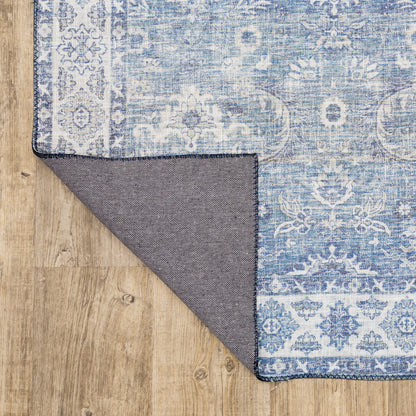 Oriental Weavers Myers Park  Blue Grey Traditional