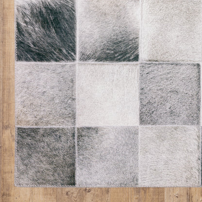 Oriental Weavers Myers Park  Grey Charcoal Modern & Contemporary