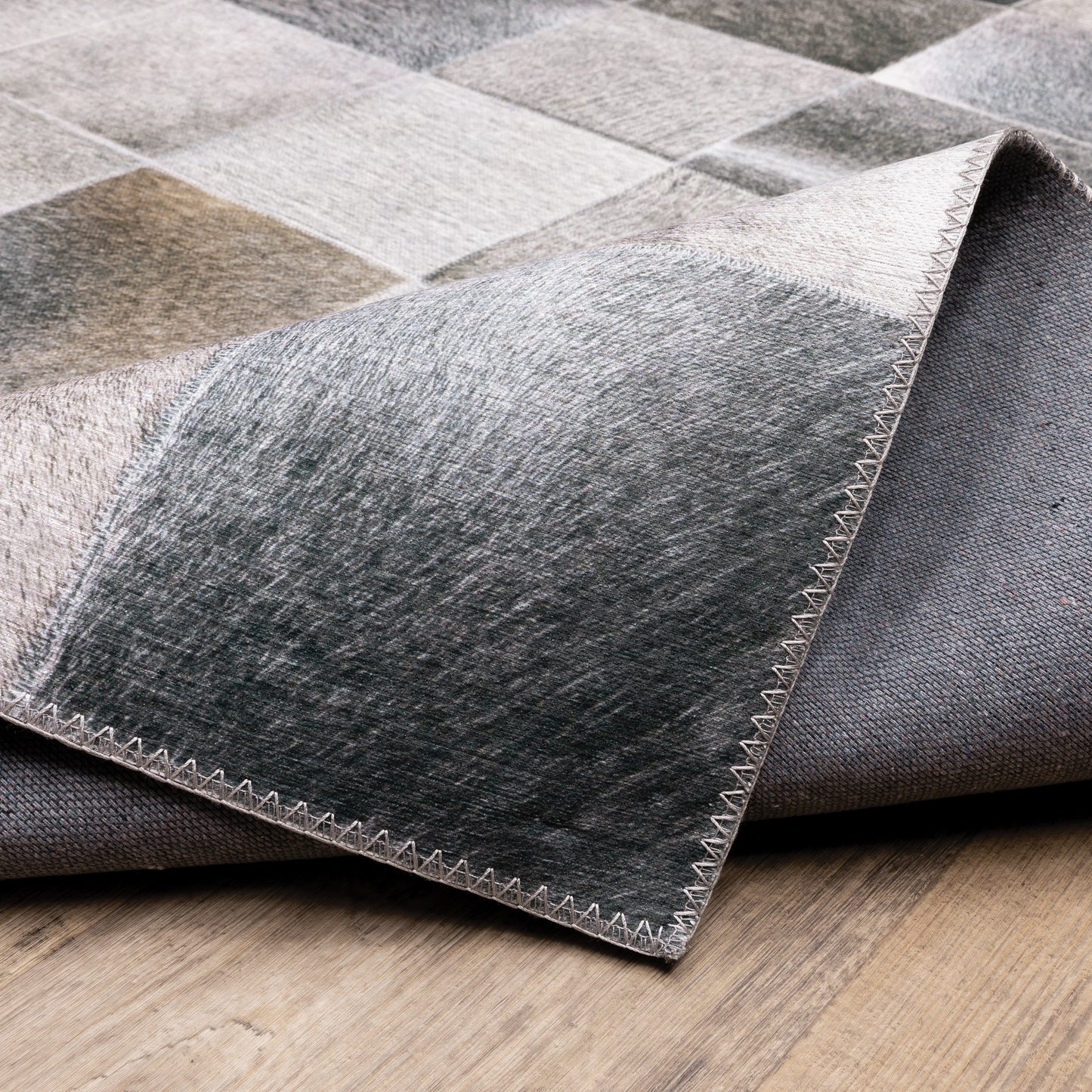 Oriental Weavers Myers Park  Grey Charcoal Modern & Contemporary