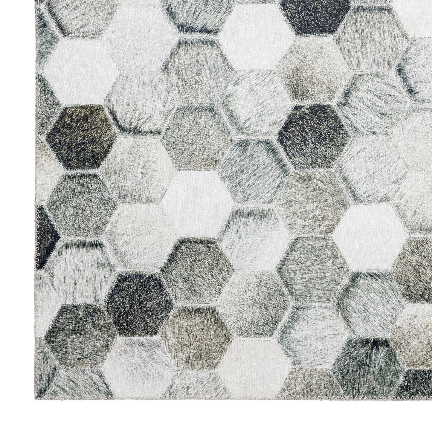 Oriental Weavers Myers Park  Grey Charcoal Modern & Contemporary