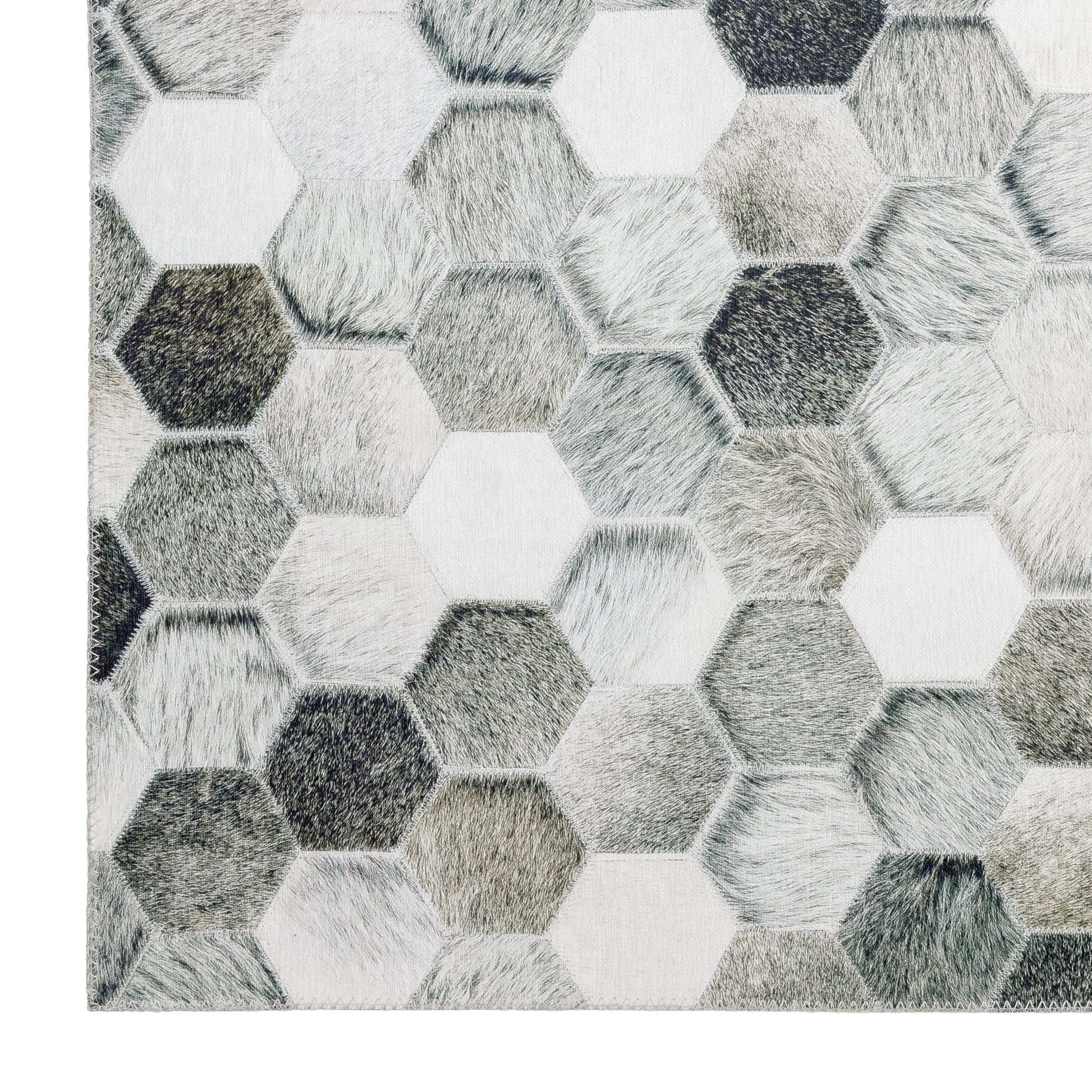 Oriental Weavers Myers Park  Grey Charcoal Modern & Contemporary