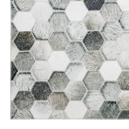 Oriental Weavers Myers Park  Grey Charcoal Modern & Contemporary