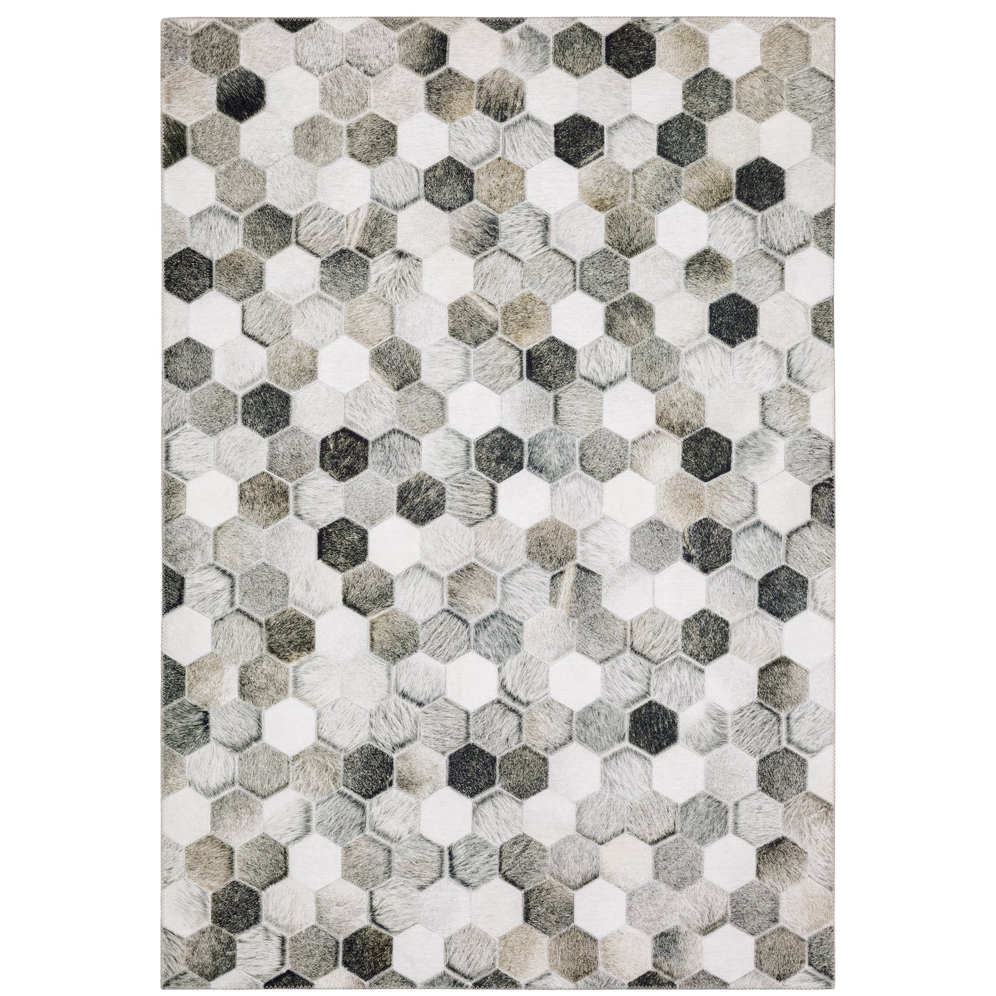 Oriental Weavers Myers Park  Grey Charcoal Modern & Contemporary