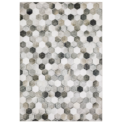 Oriental Weavers Myers Park  Grey Charcoal Modern & Contemporary