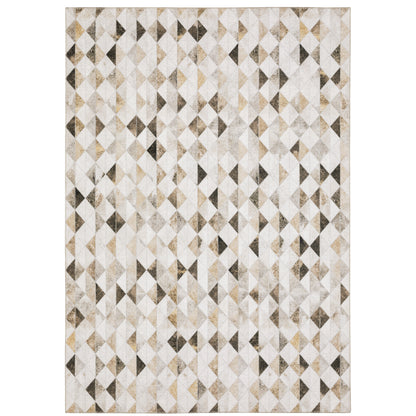Oriental Weavers Myers Park  Beige Brown Modern & Contemporary