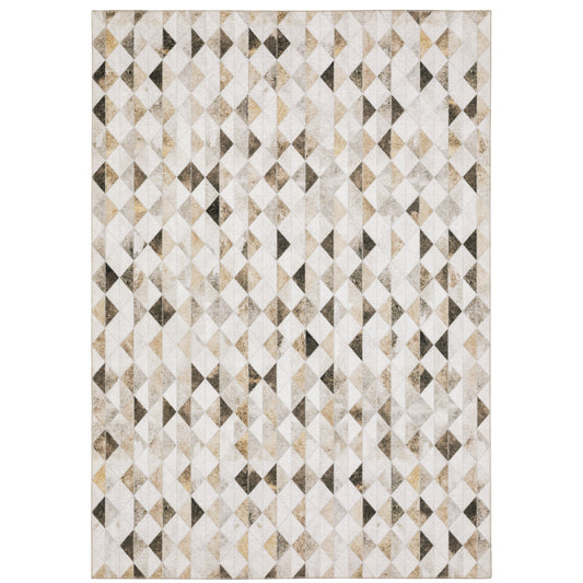 Oriental Weavers Myers Park  Beige Brown Modern & Contemporary