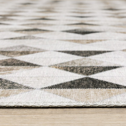 Oriental Weavers Myers Park  Beige Brown Modern & Contemporary