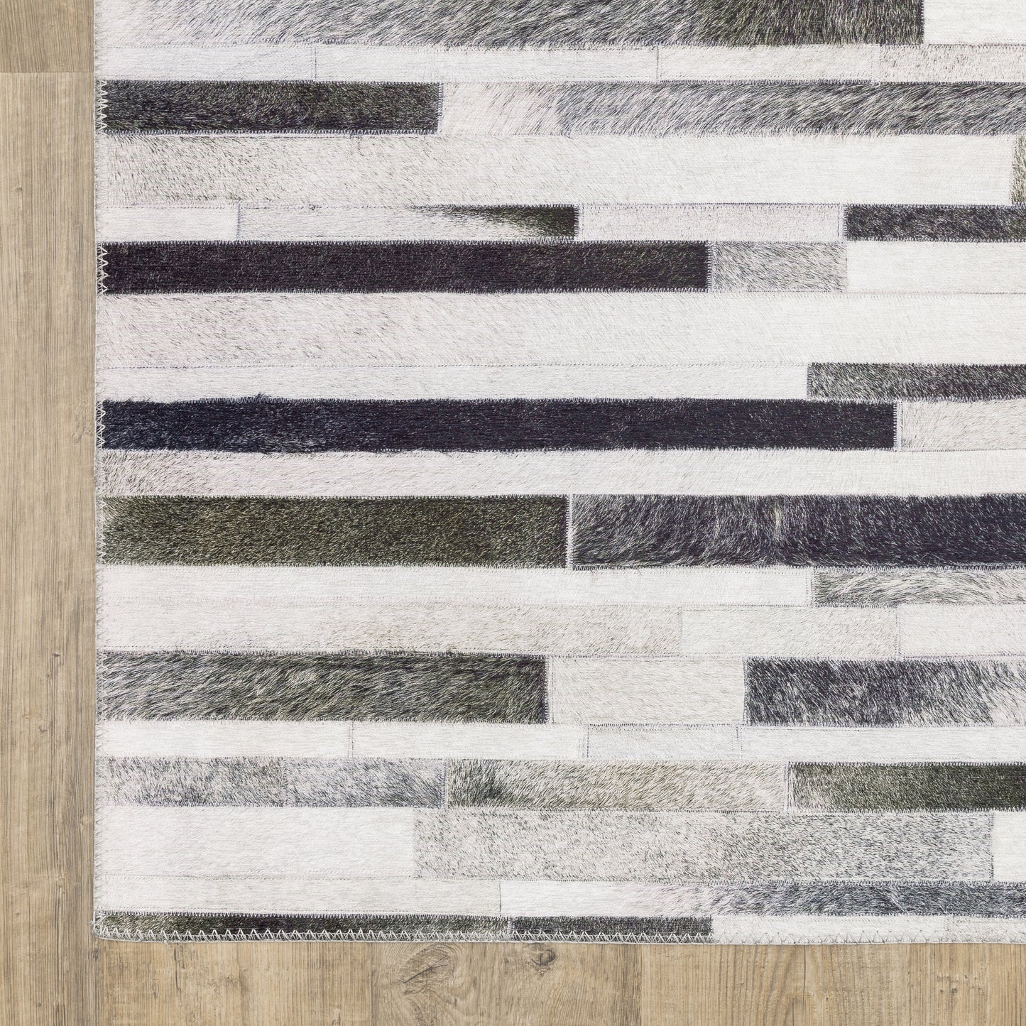 Oriental Weavers Myers Park  Grey Charcoal Modern & Contemporary