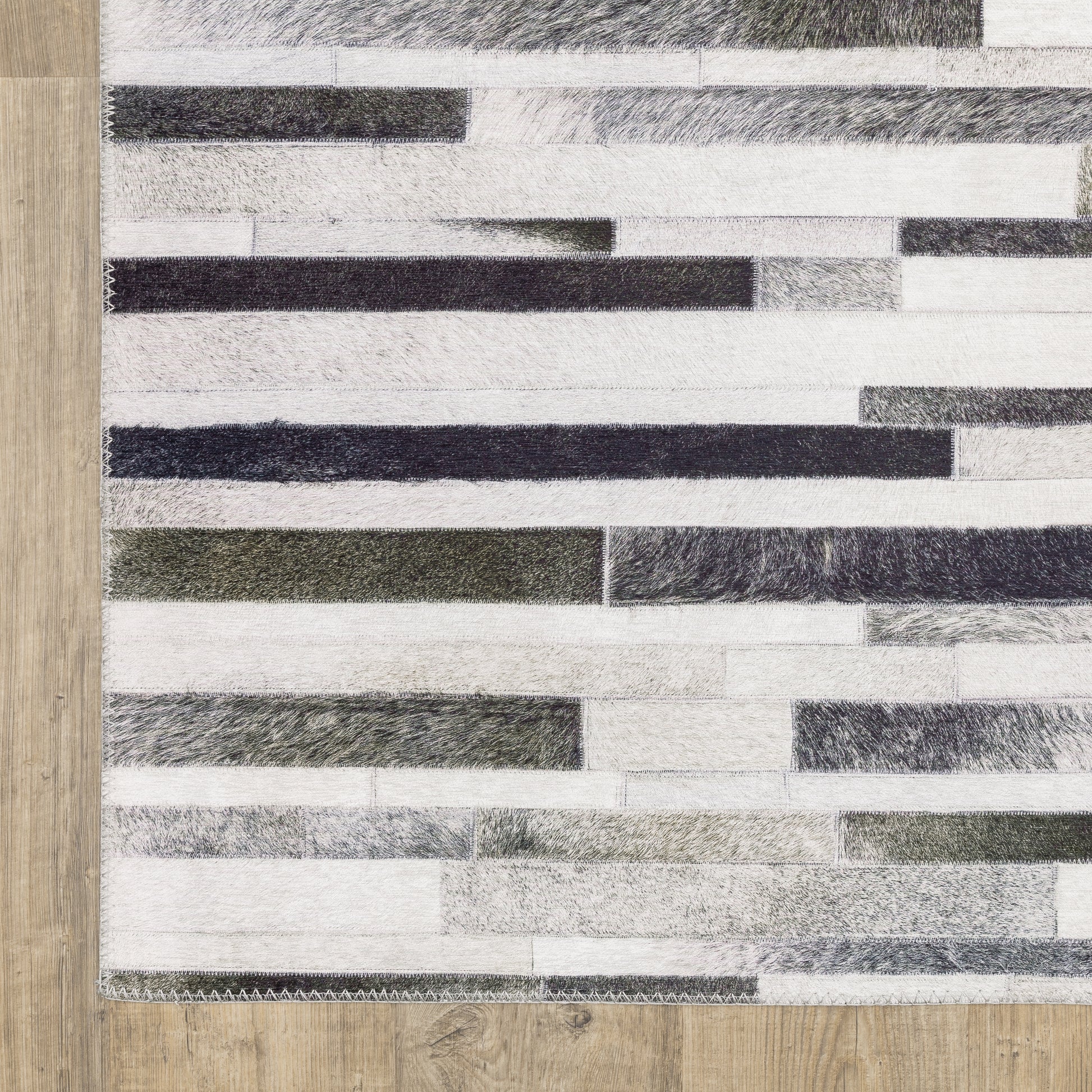 Oriental Weavers Myers Park  Grey Charcoal Modern & Contemporary