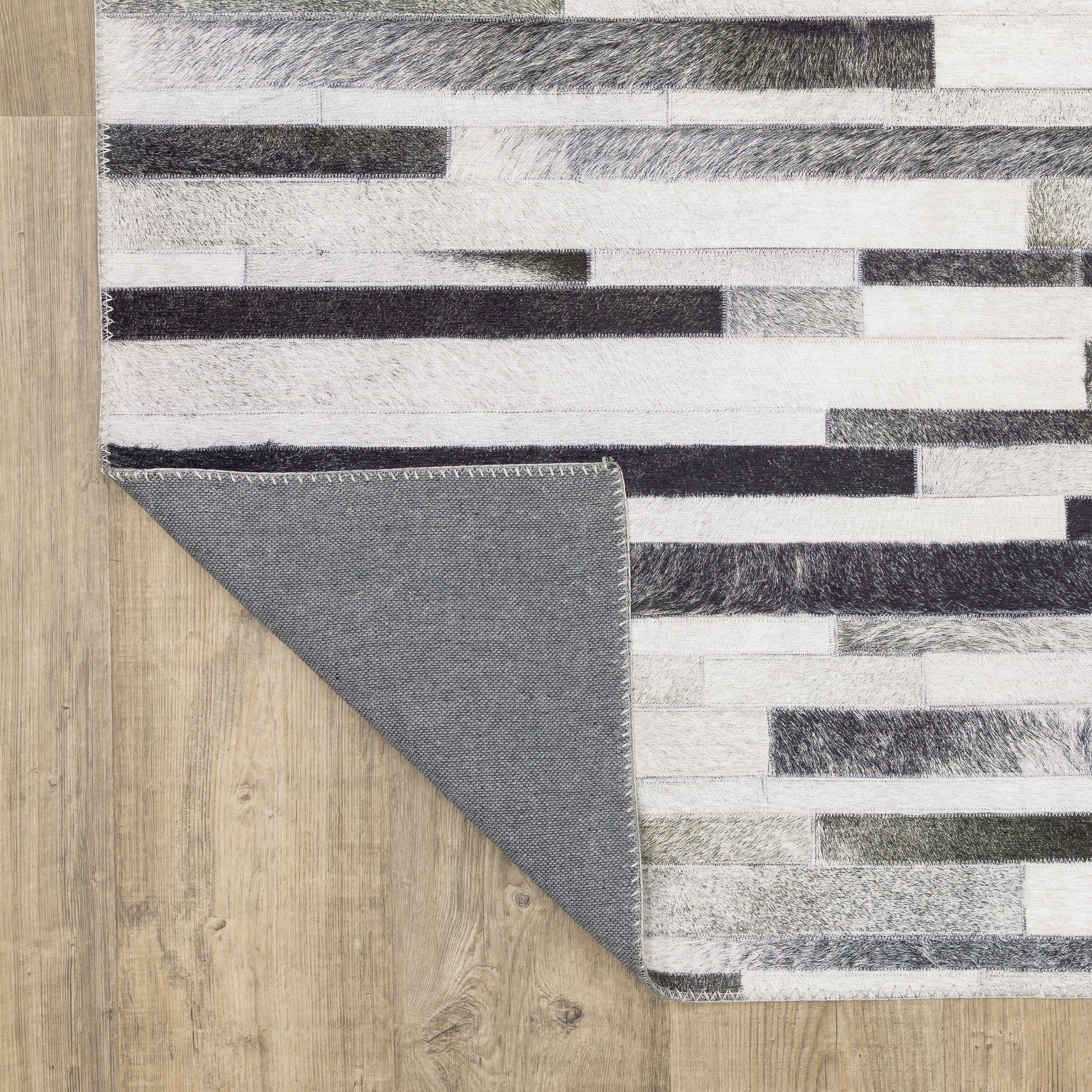 Oriental Weavers Myers Park  Grey Charcoal Modern & Contemporary