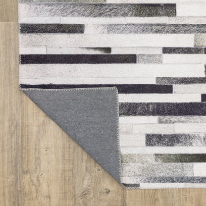 Oriental Weavers Myers Park  Grey Charcoal Modern & Contemporary
