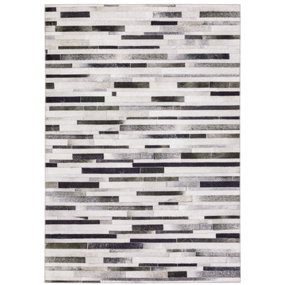 Oriental Weavers Myers Park  Grey Charcoal Modern & Contemporary