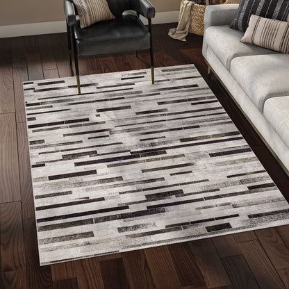 Oriental Weavers Myers Park  Grey Charcoal Modern & Contemporary