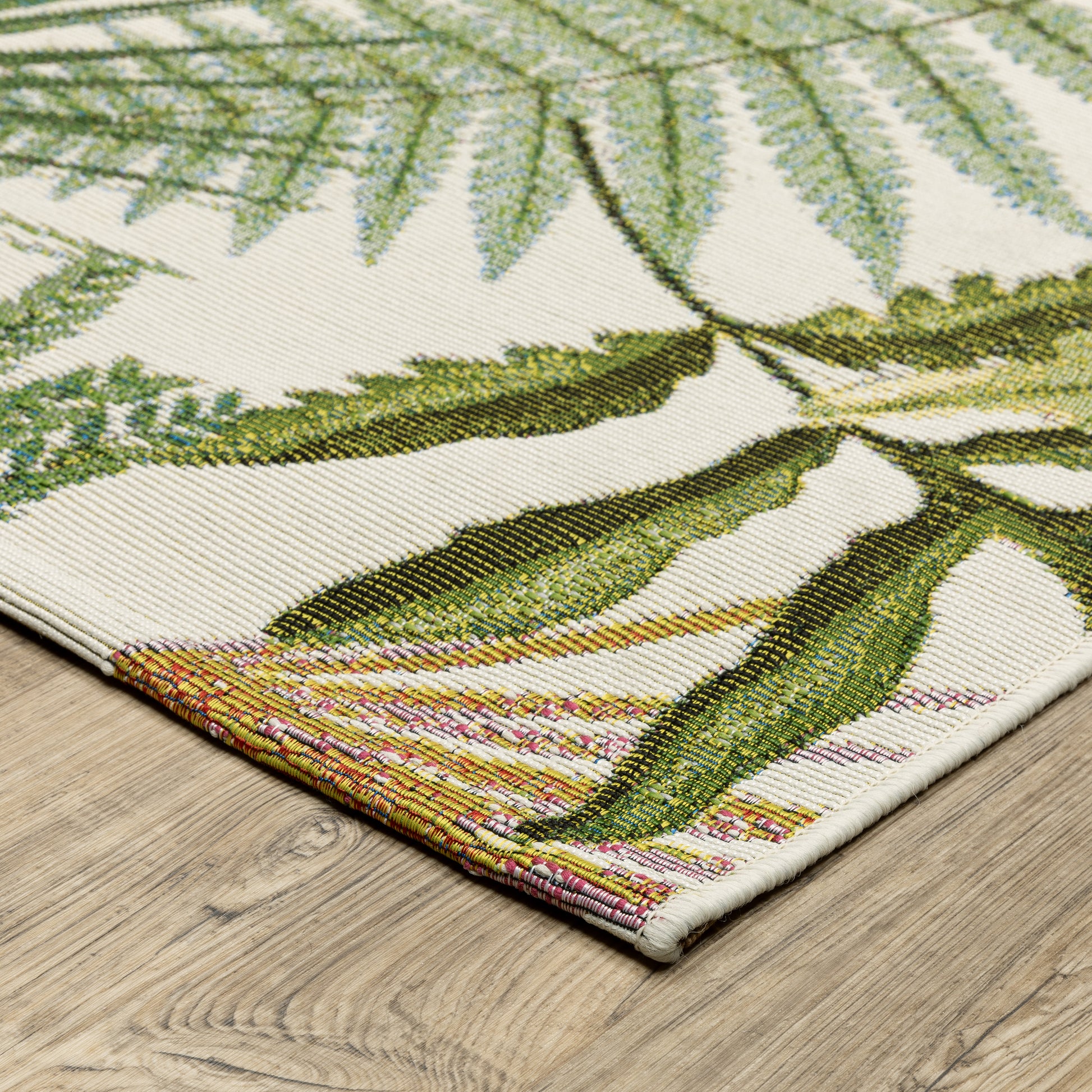 Oriental Weavers Naples  Green Ivory Tropical