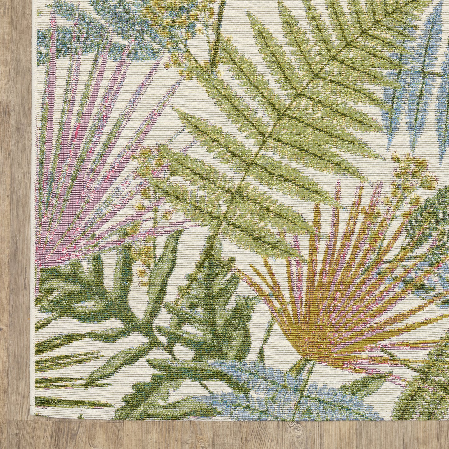 Oriental Weavers Naples  Green Ivory Tropical