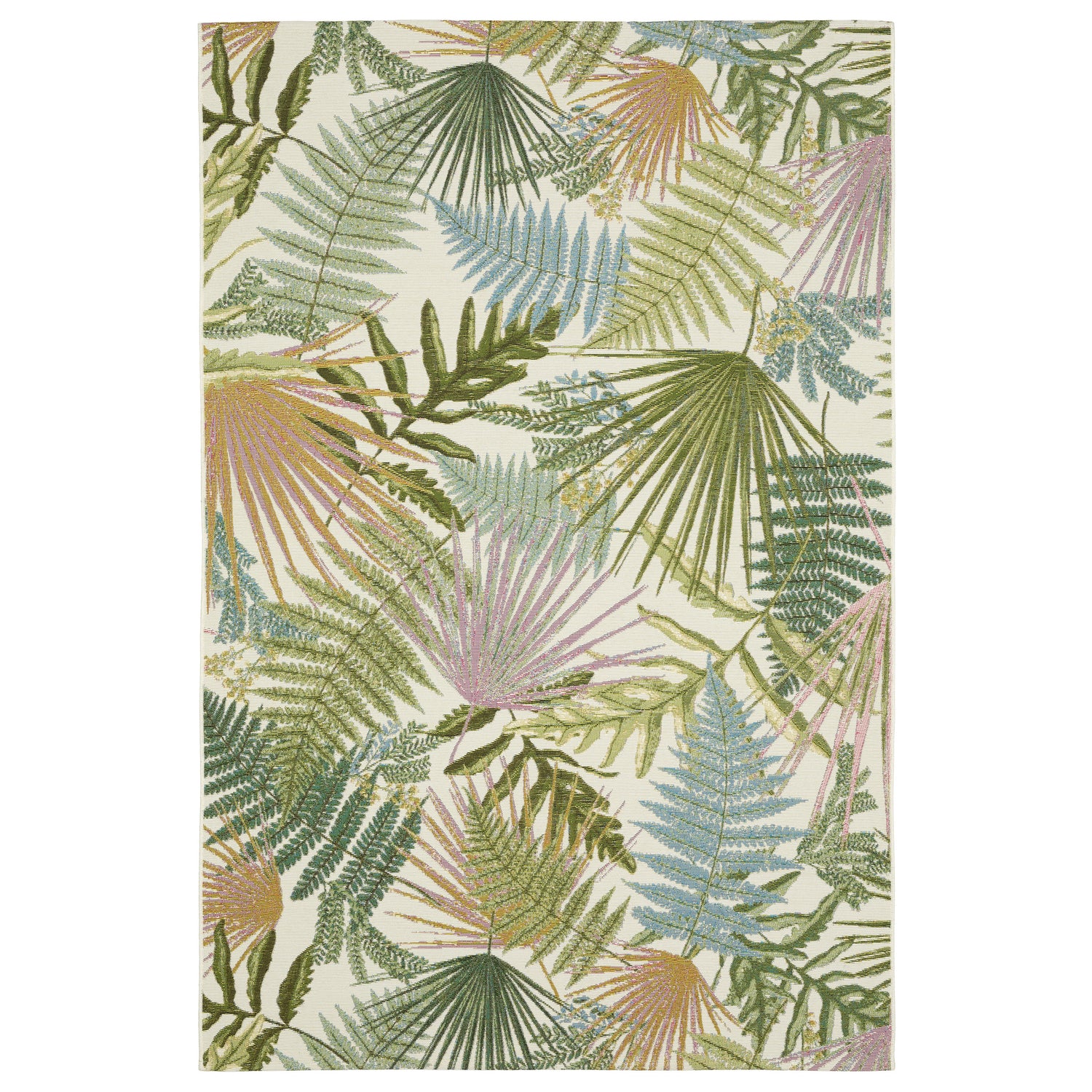 Oriental Weavers Naples  Green Ivory Tropical
