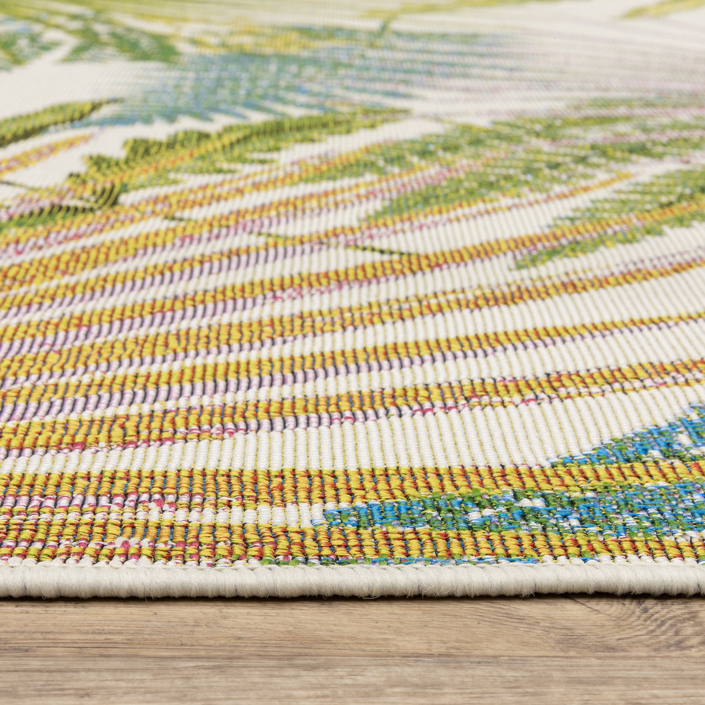 Oriental Weavers Naples  Green Ivory Tropical