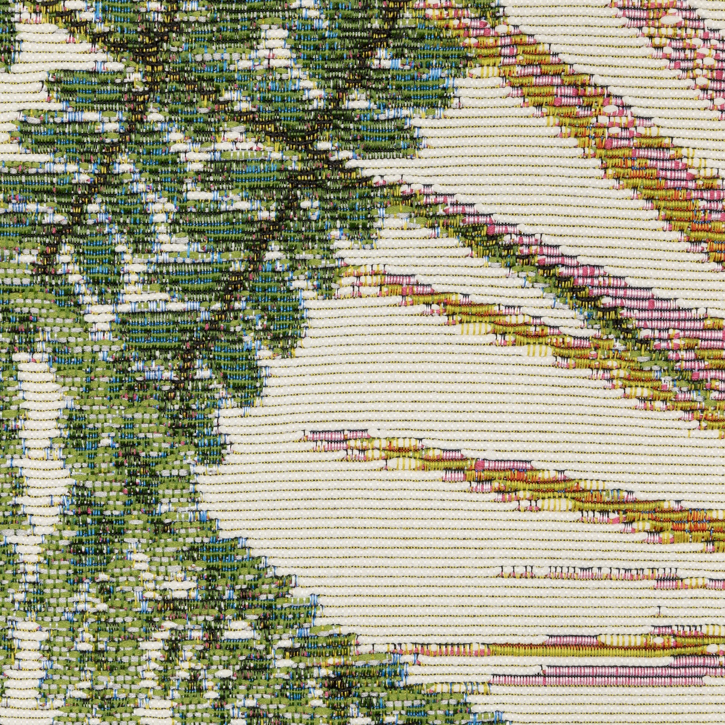Oriental Weavers Naples  Green Ivory Tropical