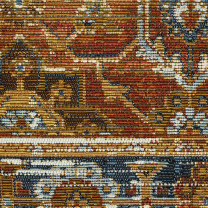 Oriental Weavers Naples  Rust Blue Traditional