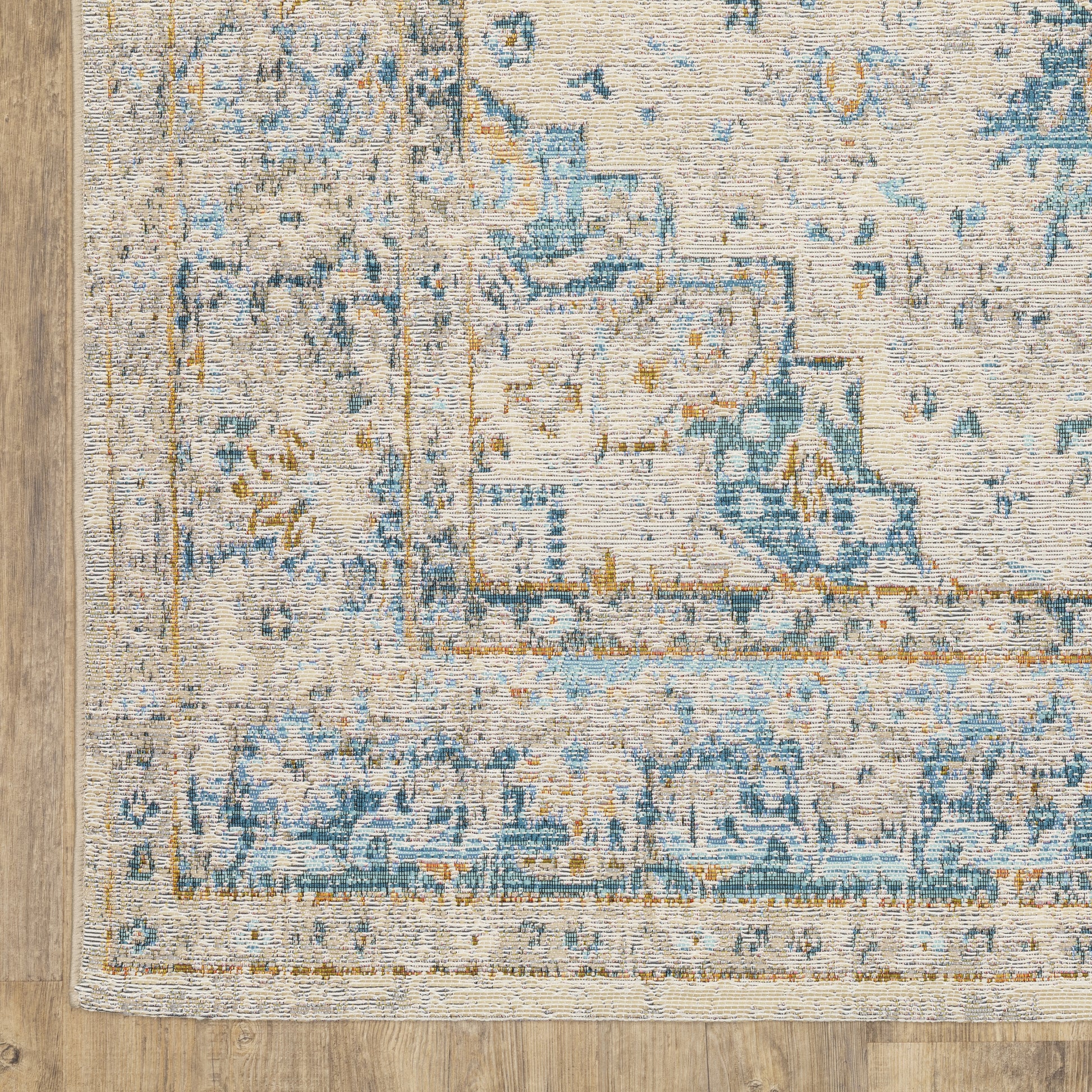 Oriental Weavers Naples  Grey Teal Traditional