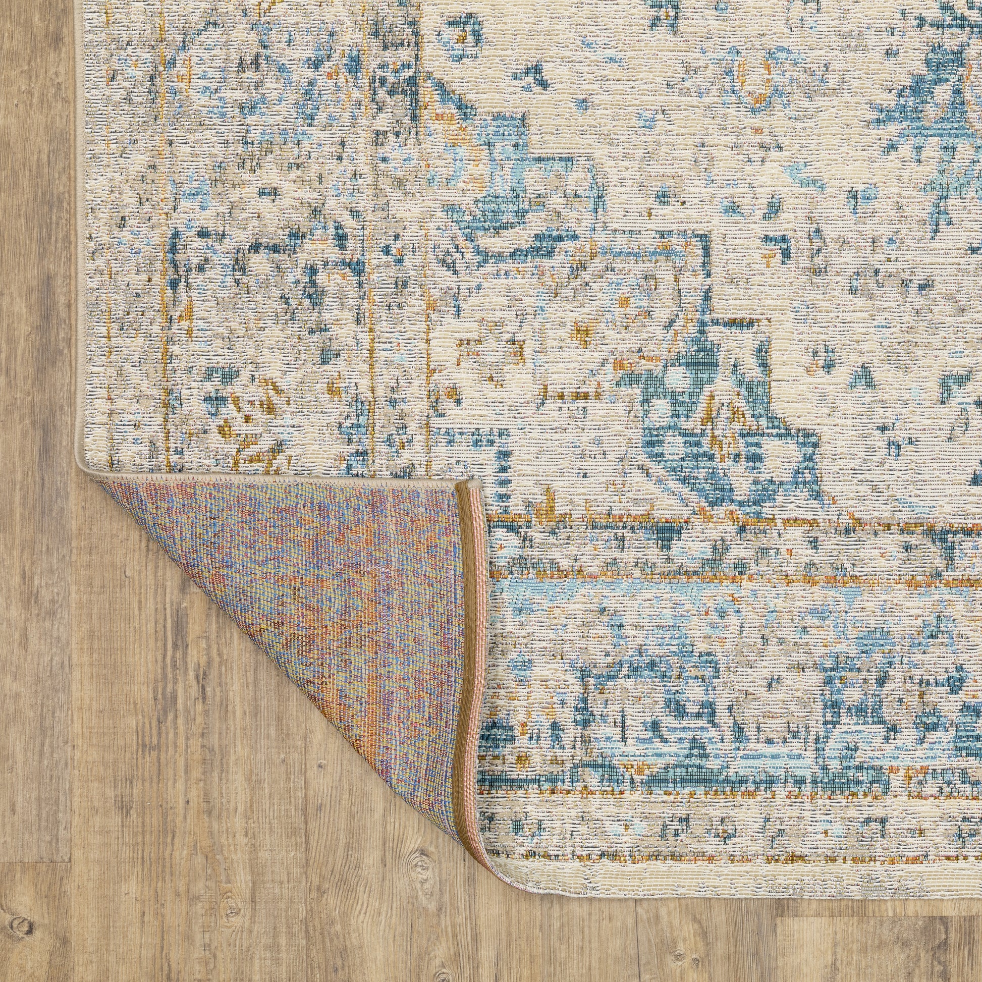 Oriental Weavers Naples  Grey Teal Traditional