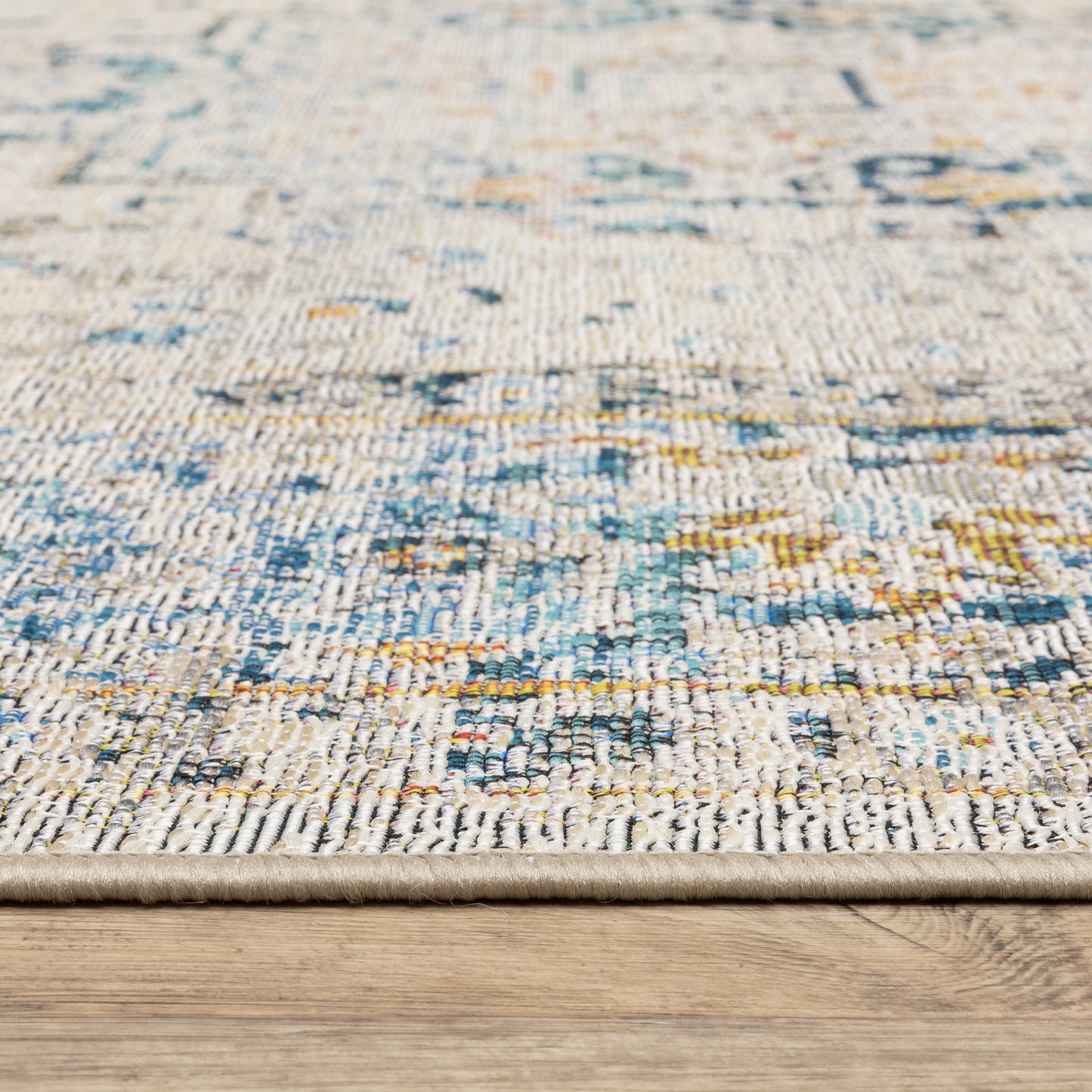 Oriental Weavers Naples  Grey Teal Traditional