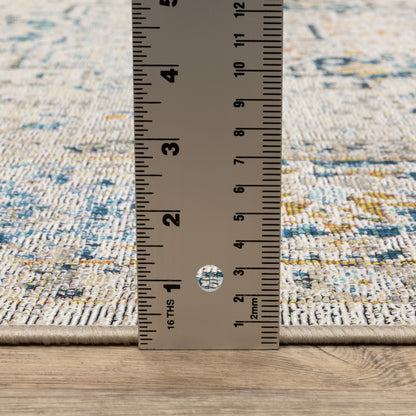 Oriental Weavers Naples  Grey Teal Traditional