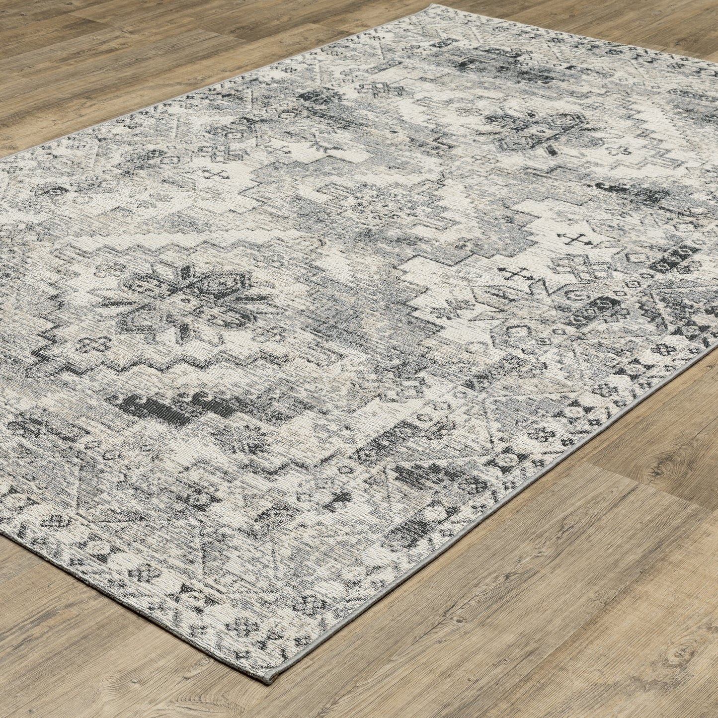 Oriental Weavers Naples  Grey Ivory Traditional