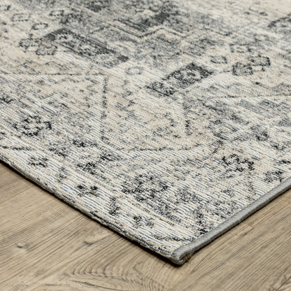 Oriental Weavers Naples  Grey Ivory Traditional