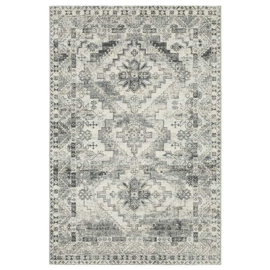 Oriental Weavers Naples  Grey Ivory Traditional