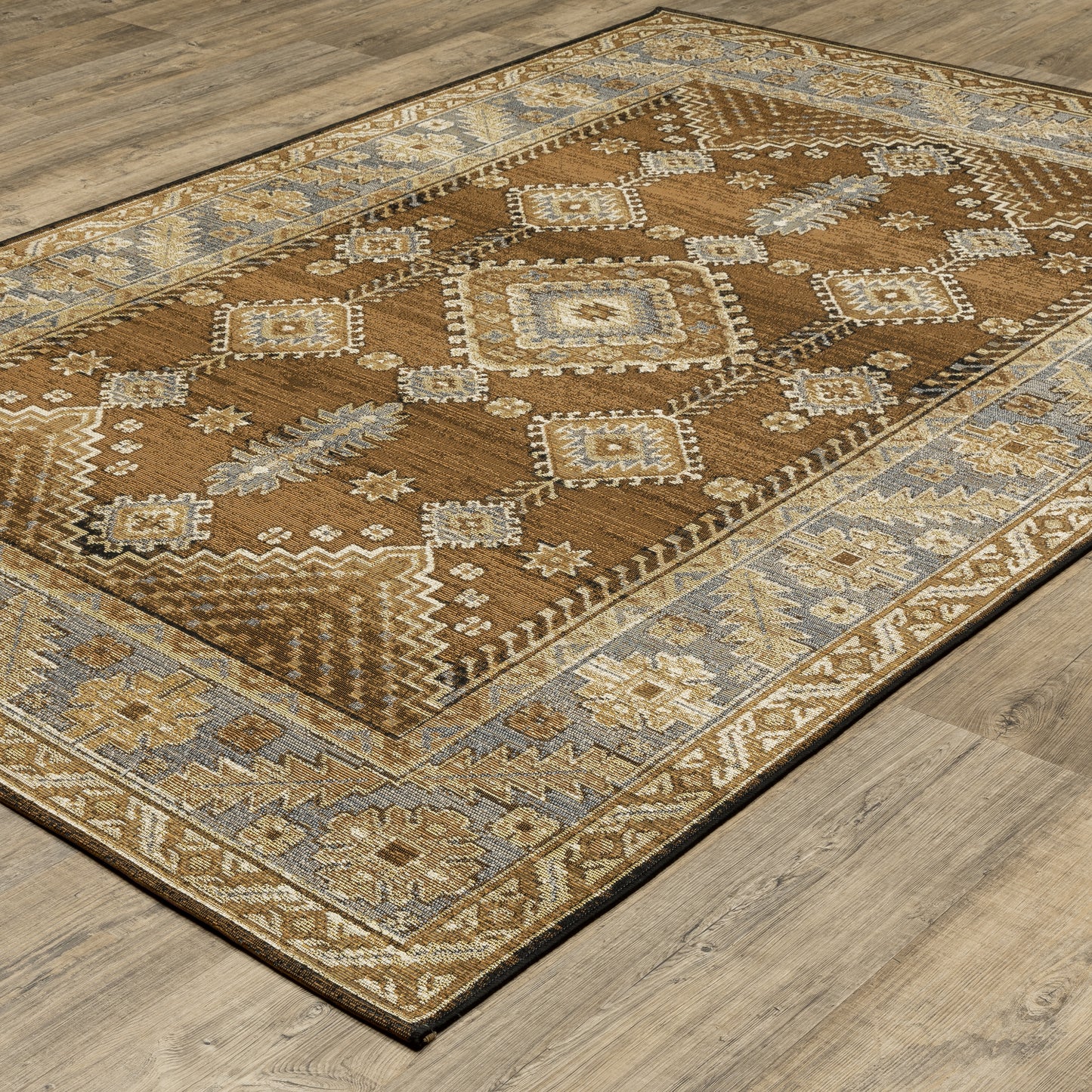Oriental Weavers Naples  Brown Grey Traditional