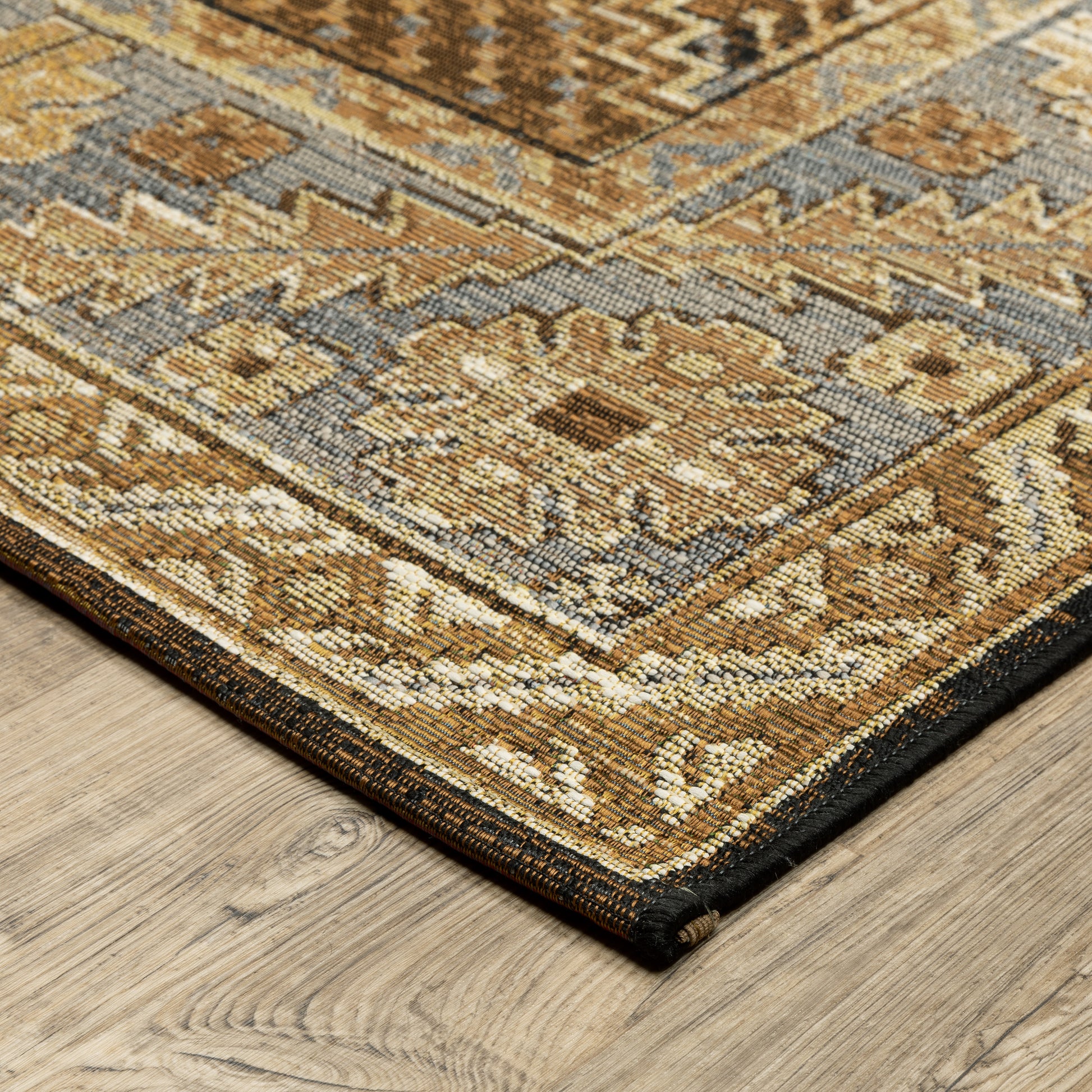 Oriental Weavers Naples  Brown Grey Traditional