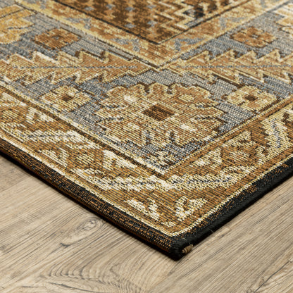 Oriental Weavers Naples  Brown Grey Traditional