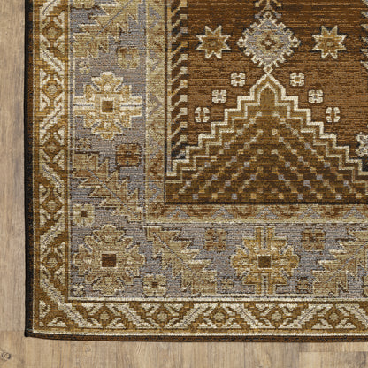 Oriental Weavers Naples  Brown Grey Traditional
