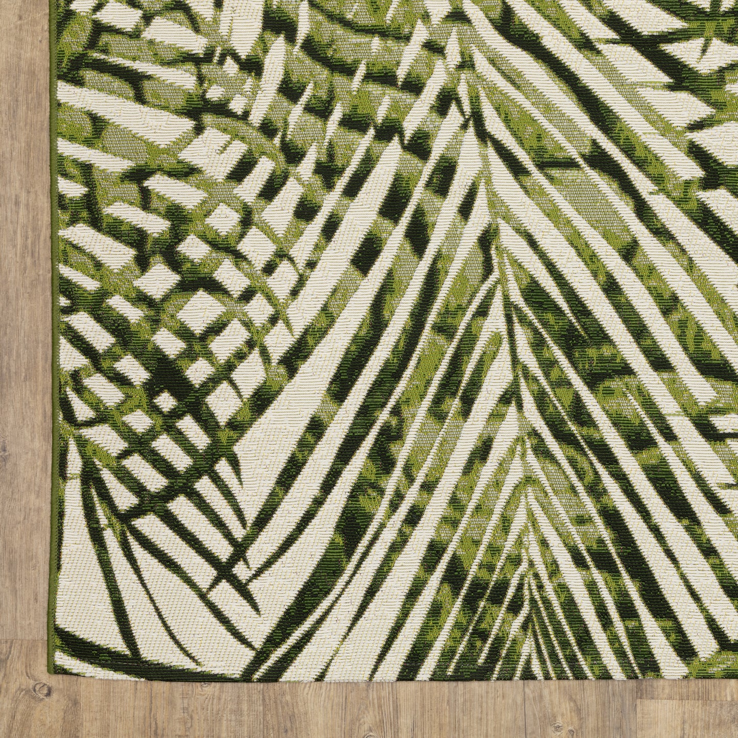 Oriental Weavers Naples  Green Ivory Tropical