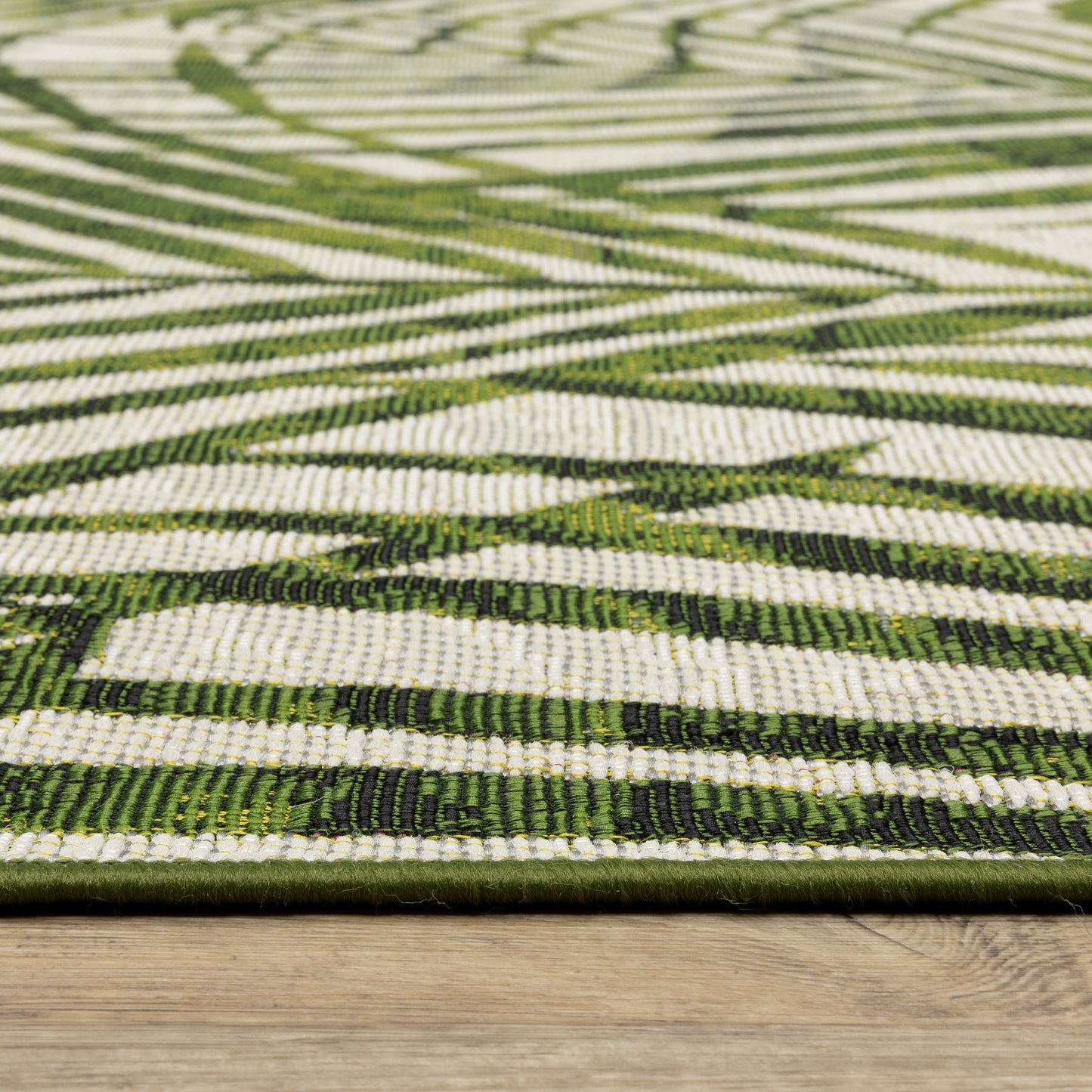 Oriental Weavers Naples  Green Ivory Tropical