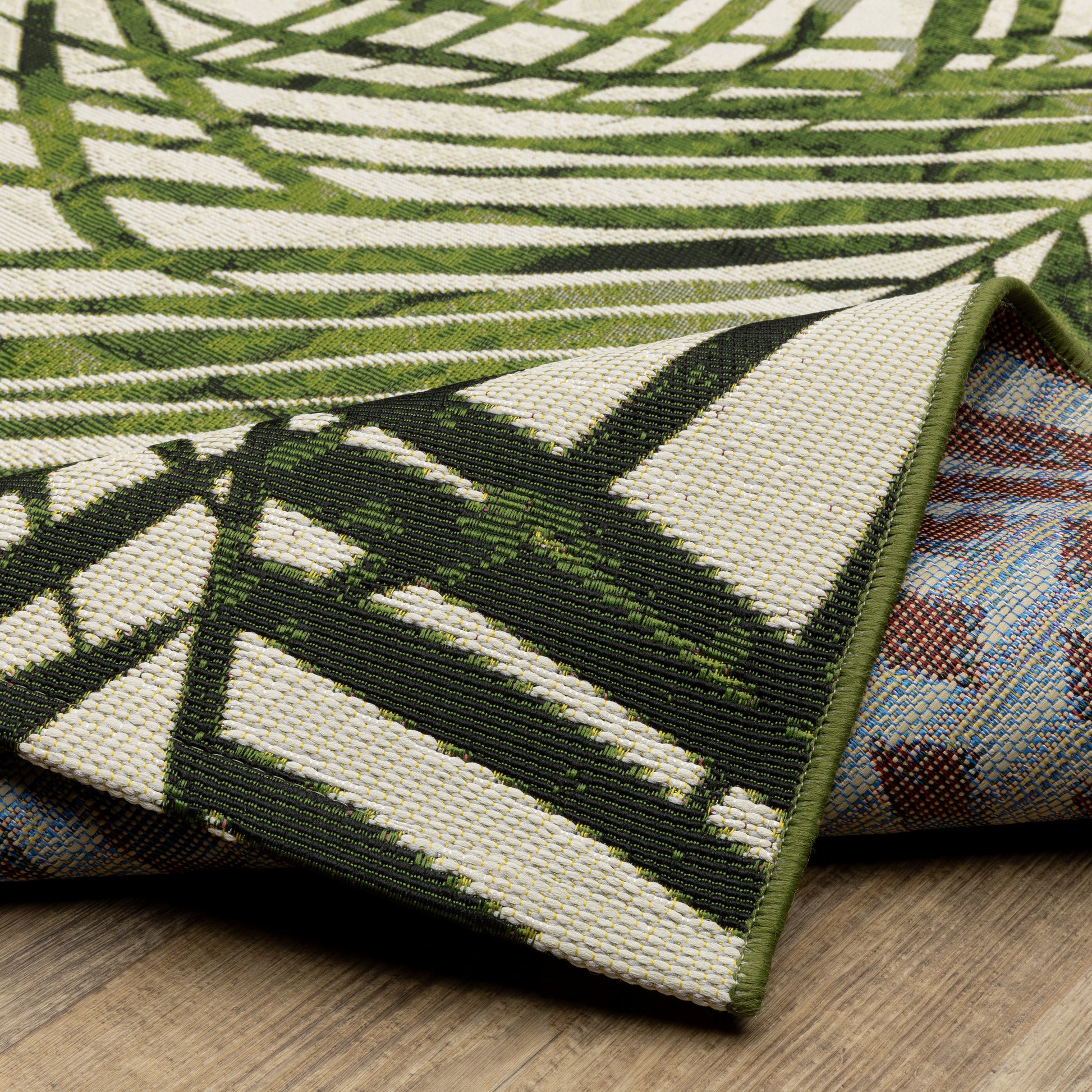 Oriental Weavers Naples  Green Ivory Tropical