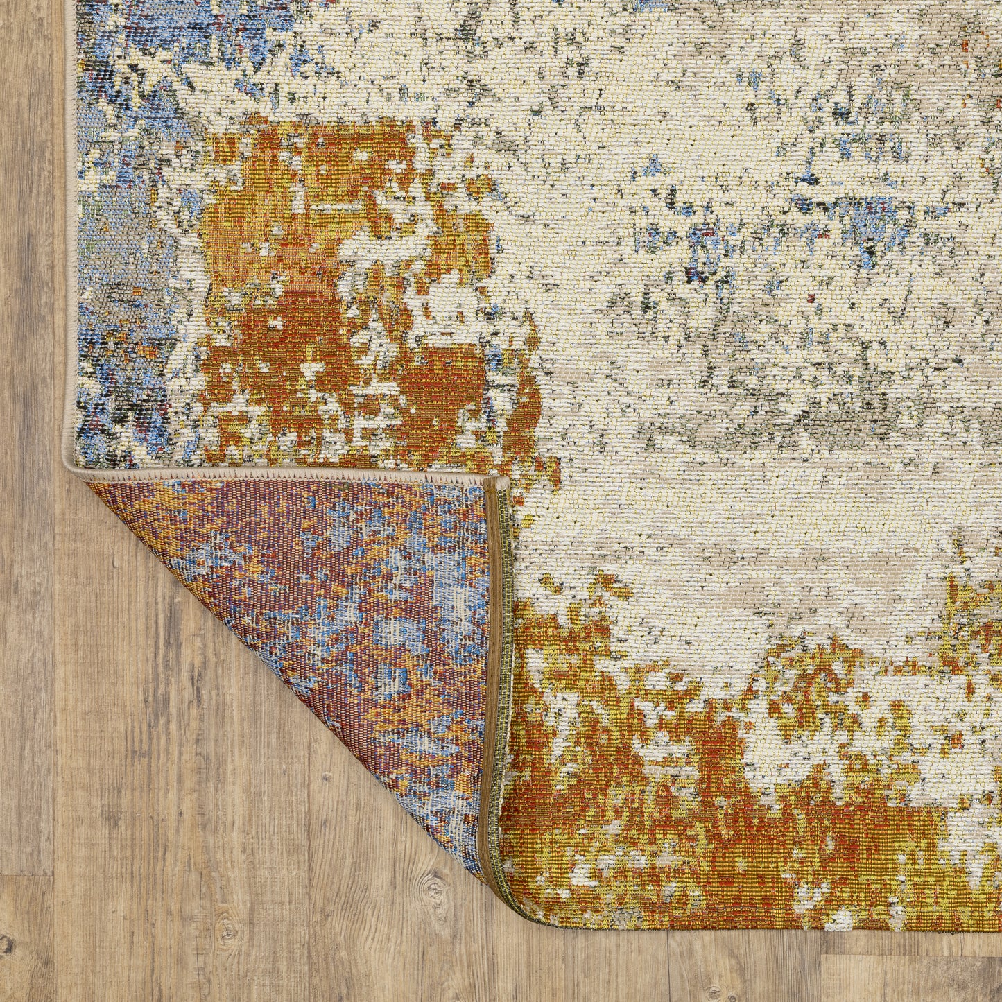 Oriental Weavers Naples  Beige Orange Modern & Contemporary