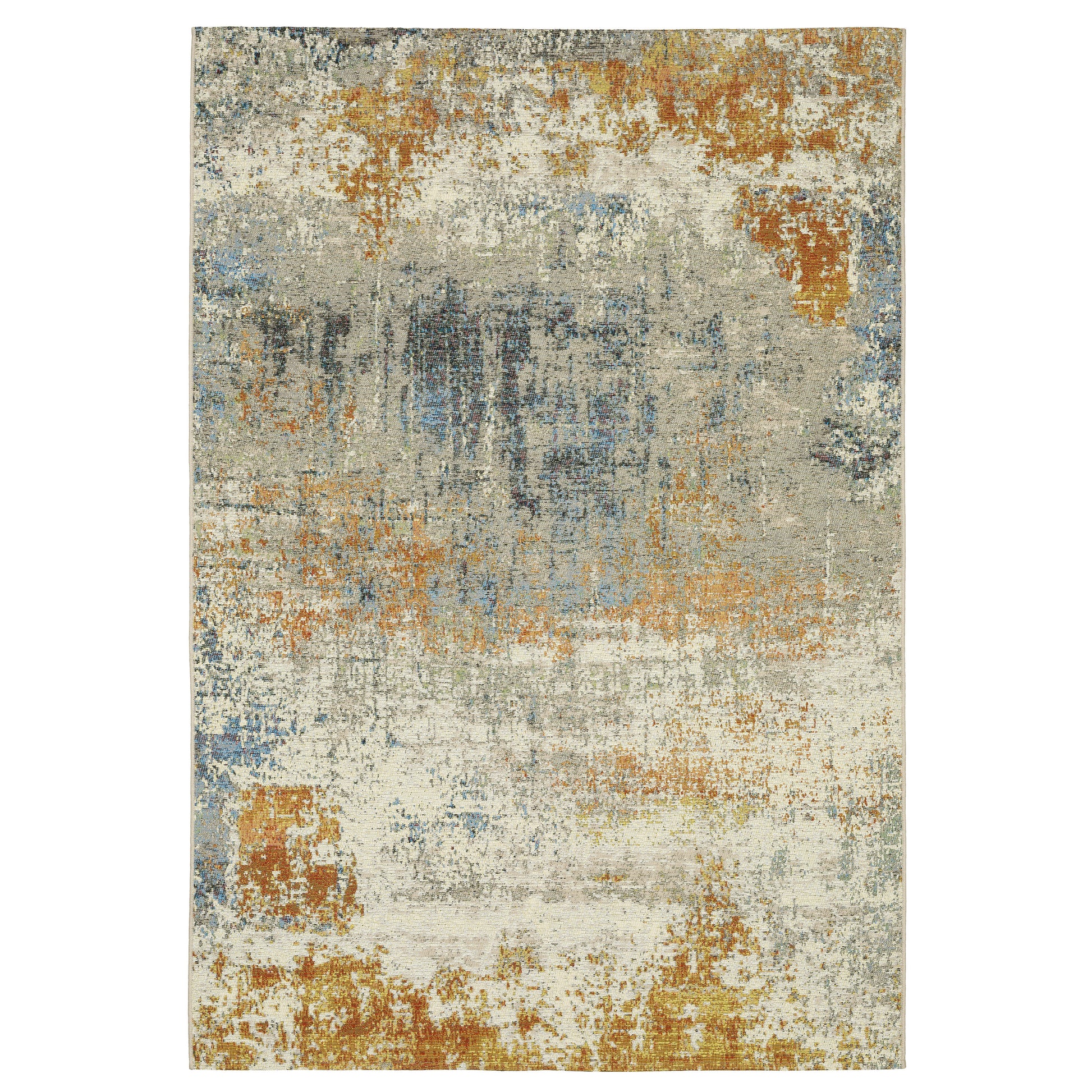 Oriental Weavers Naples  Beige Orange Modern & Contemporary