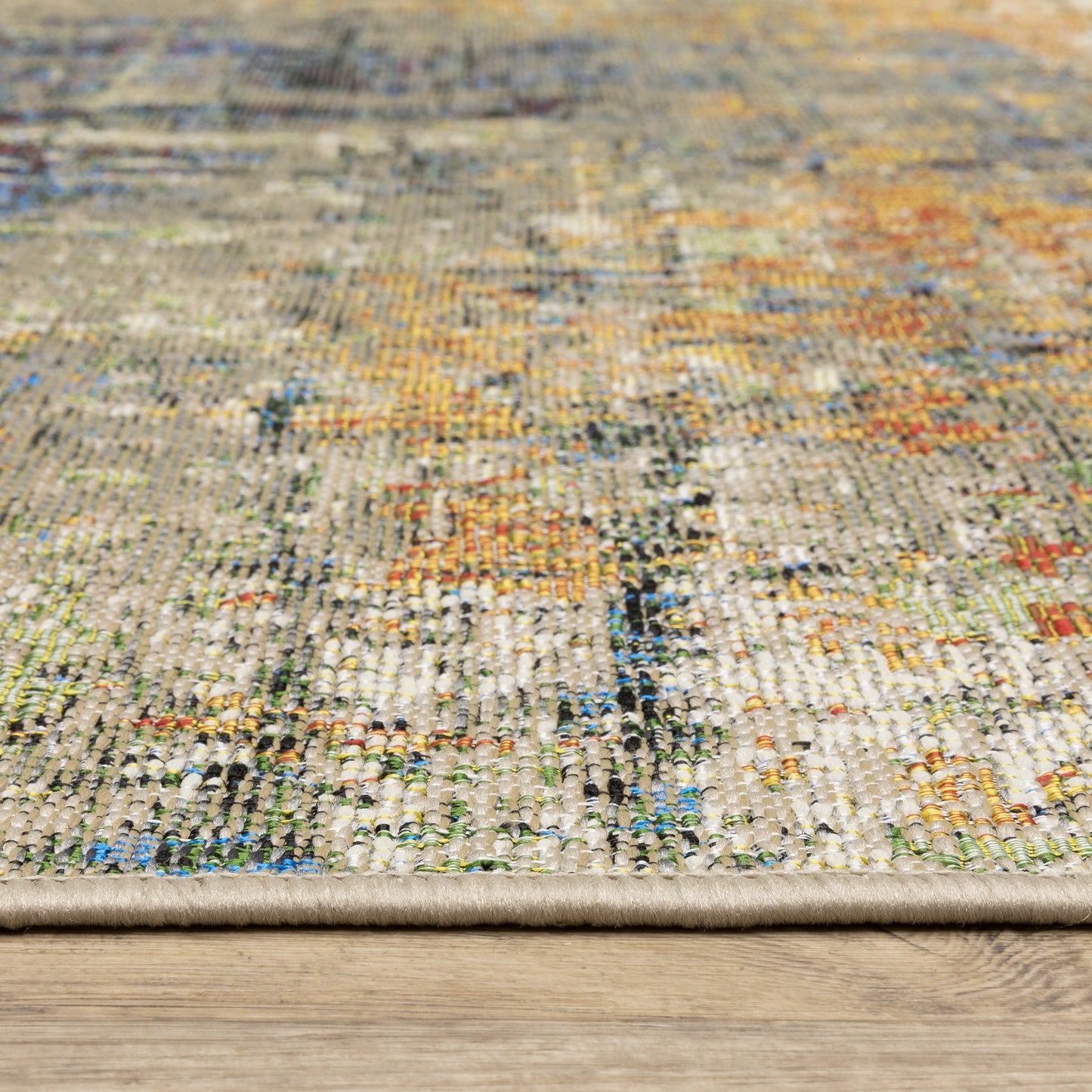 Oriental Weavers Naples  Beige Orange Modern & Contemporary