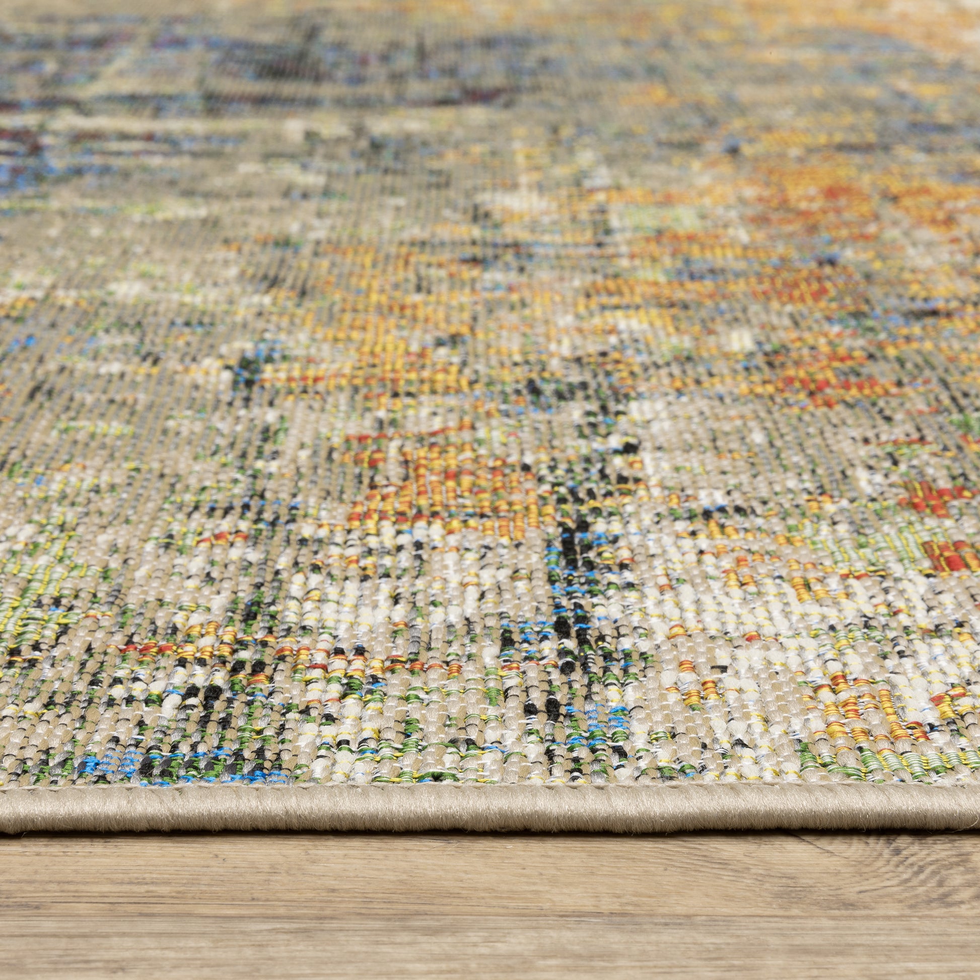 Oriental Weavers Naples  Beige Orange Modern & Contemporary